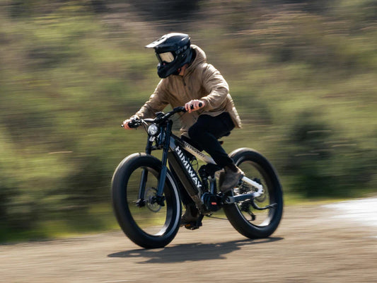 Himiway | Electric Bike | Model D7 Pro Mountain | 1000 W Mid-Drive Motor (1.34 HP) | 26 x 4.0” Fat Tires | 60 To 80 Mile Range | 400 lb Payload | 160 Nm Torque | For Extreme Trail & Backcountry Riding