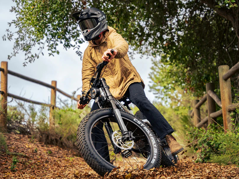 Himiway | Electric Bike | Model D7 Pro Mountain | 1000 W Mid-Drive Motor (1.34 HP) | 26 x 4.0” Fat Tires | 60 To 80 Mile Range | 400 lb Payload | 160 Nm Torque | For Extreme Trail & Backcountry Riding
