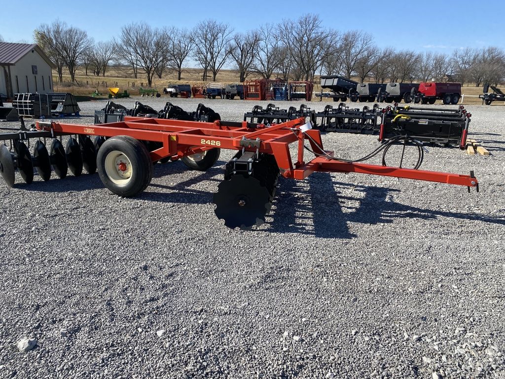 2024 Industrias America Offset Finish Disc | Model 2426 | Working Width 24' | Blade Size 24" | Horsepower 120 To 140 HP | For Tractors