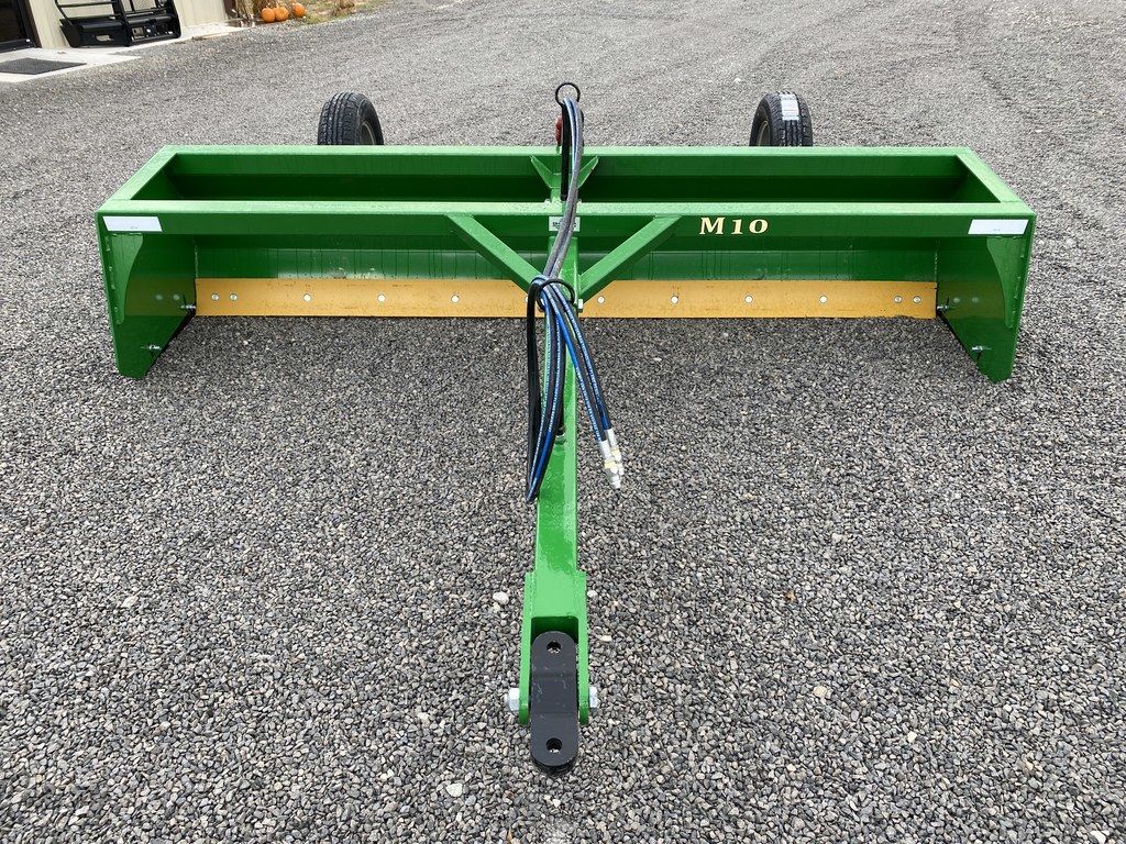 DH Farm Drag Scraper | Model M10 | Width 10' | 50–80 PTO HP | For Tractors