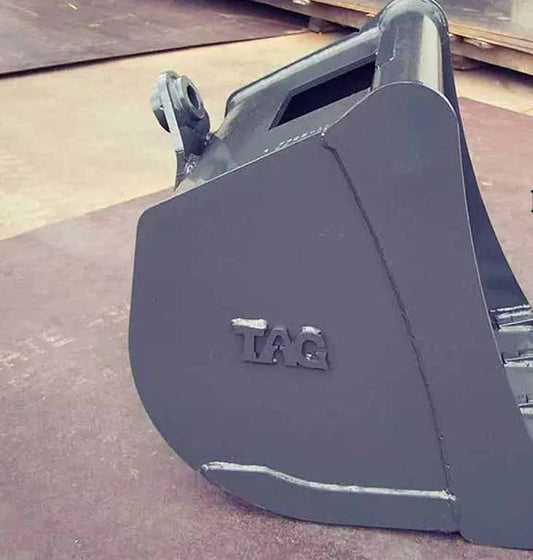 TAG Quick Coupler Dirt Bucket Series | Width 12"-36" | Machine Size 6–8 Ton | For Excavator & Backhoe Loaders