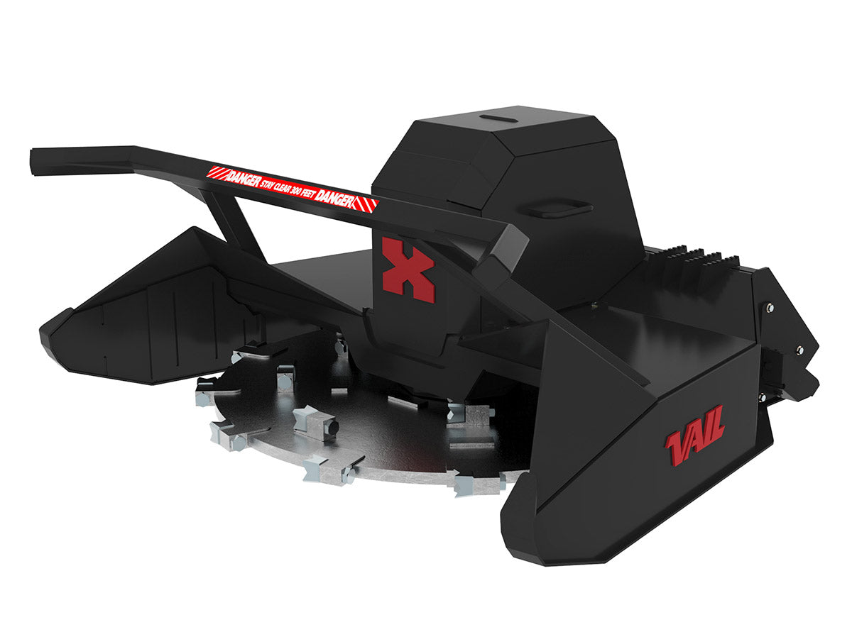 Vail Products 79" Forestry Disc Mulchers | For Compact Track Loader