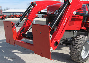 Worksaver | Massey Ferguson Loader to Skid Steer Adapter Brackets | Model 831895 To 835190 | Lift Capacity Up to 3,525 lbs | Horsepower 40-100 HP | For Tractors
