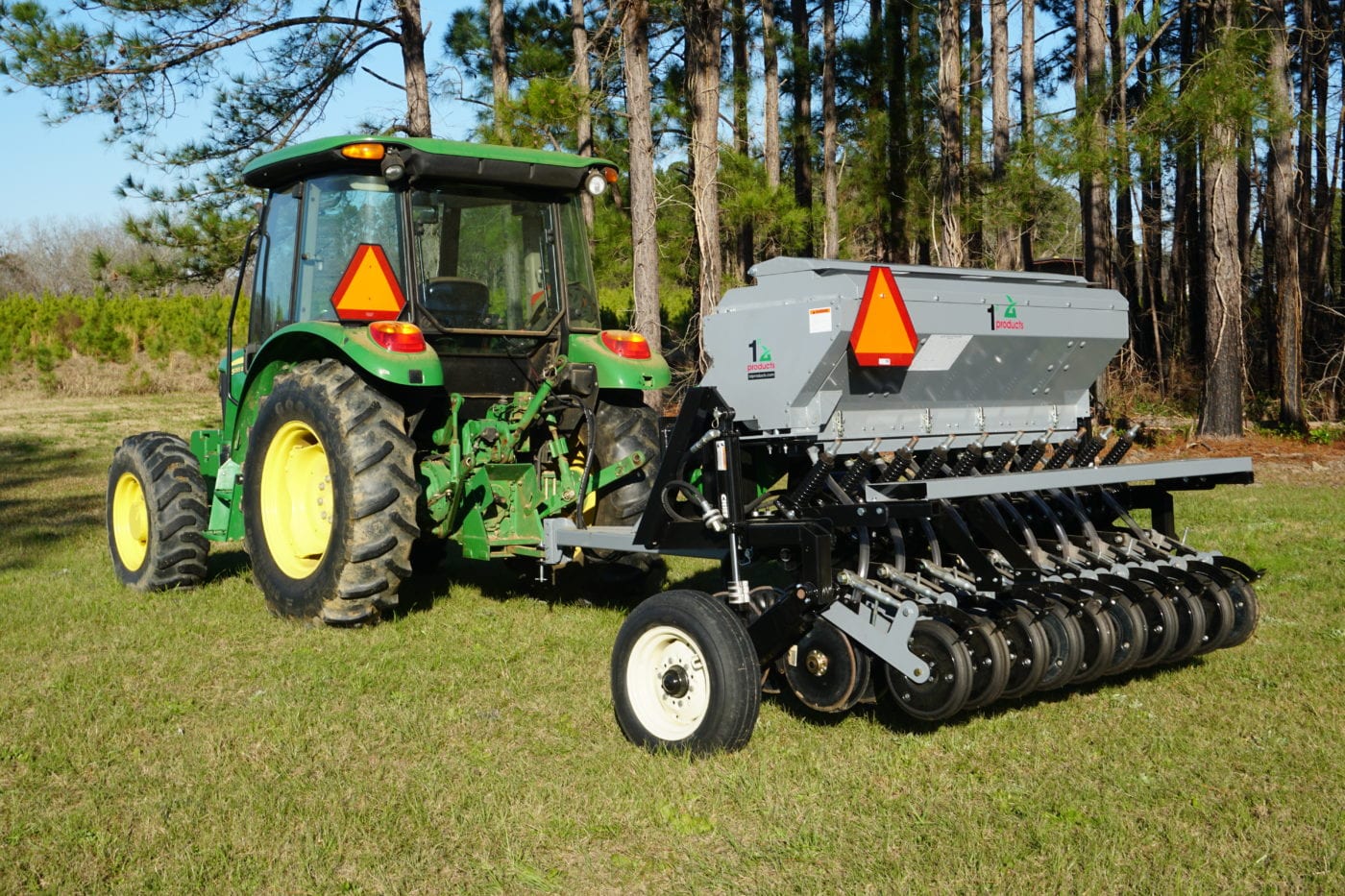 1st Products No Till Drill - 8ft MULTI-drill | ND-96 3pt & Pull Type