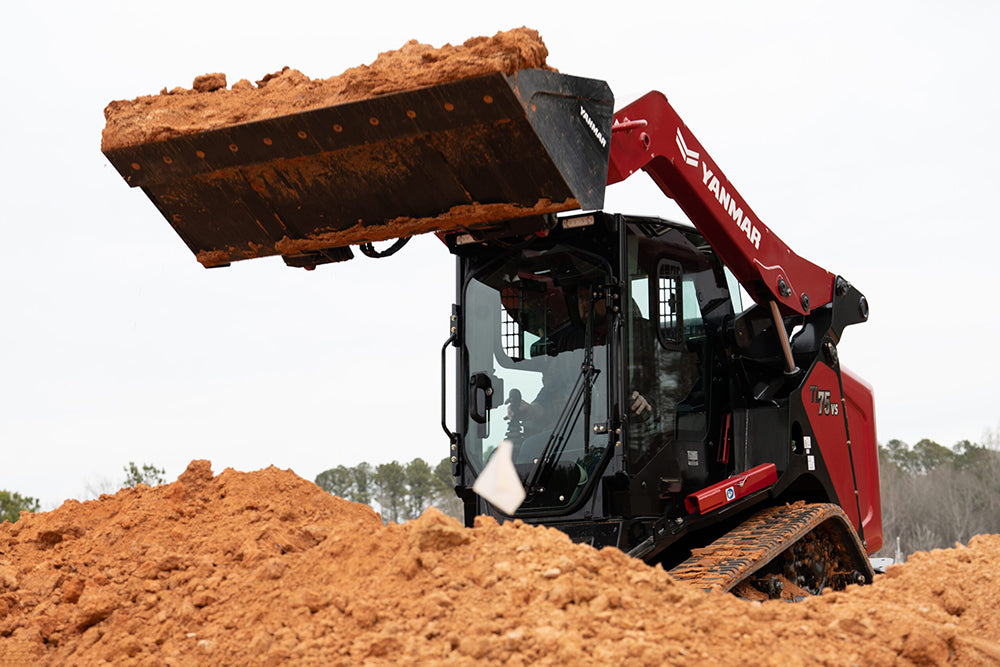 Yanmar Compact Track Loader | Model TL75VS | Hydraulic Flow 21.4-26.7 GPM