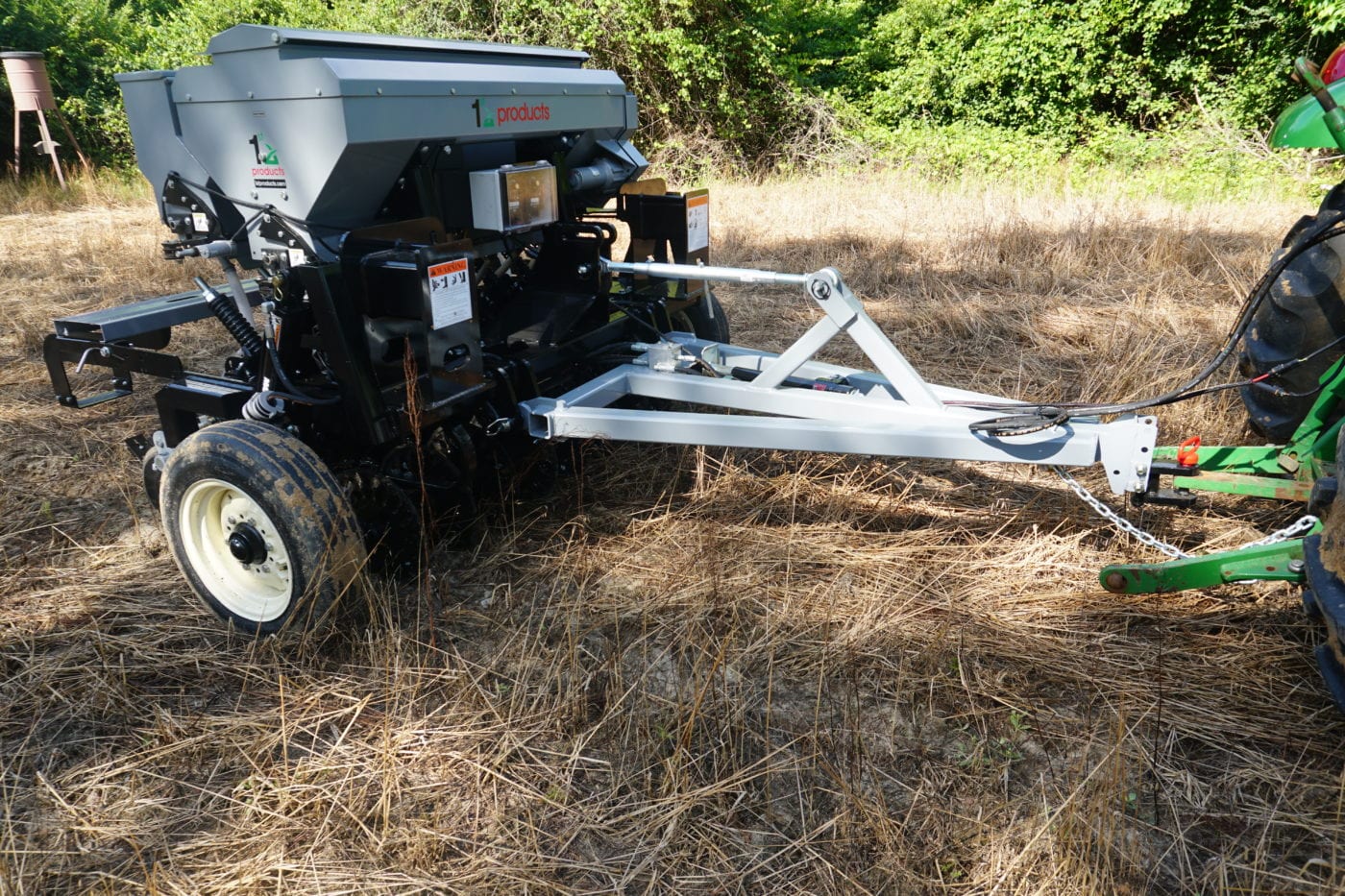 1st Products No Till Drill 6ft 3-Pt & Pull Type | Working Width 72" | Horsepower 45+ HP | For Tractors