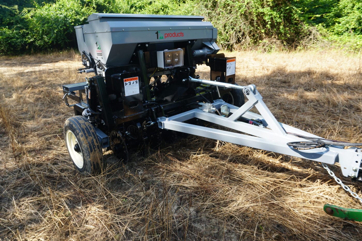 1st Products No Till Drill 6ft 3-Pt & Pull Type | Working Width 72" | Horsepower 45+ HP | For Tractors