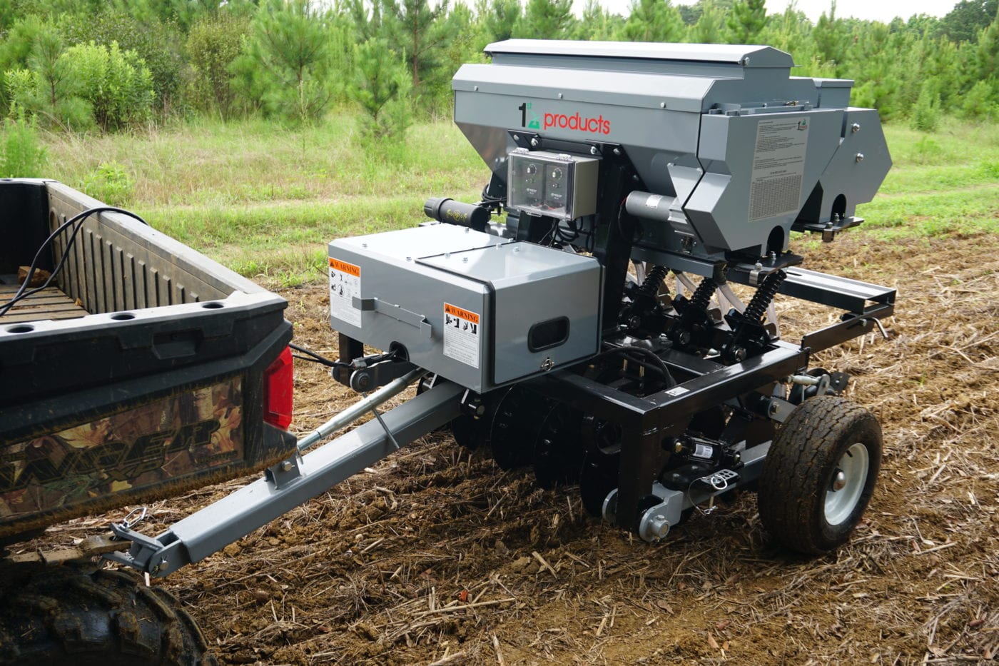1st Products No Till Drill 5ft to 12ft, 3-Pt & Pull Type | Working Width 54"-144" | Horsepower 30-90+ HP | For Tractors