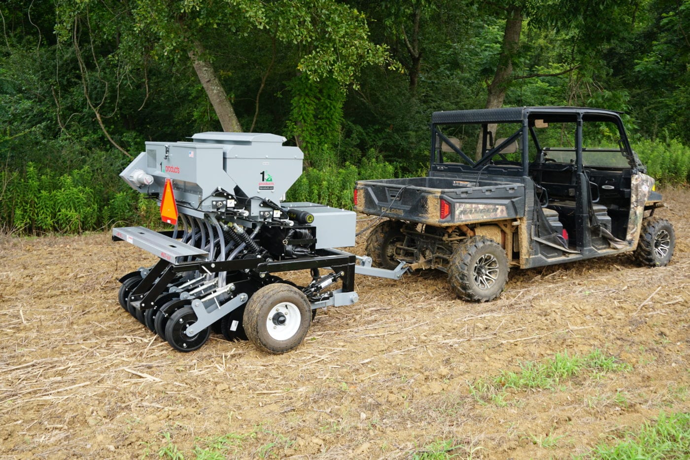 1st Products No Till Drill 5ft to 12ft, 3-Pt & Pull Type | Working Width 54"-144" | Horsepower 30-90+ HP | For Tractors