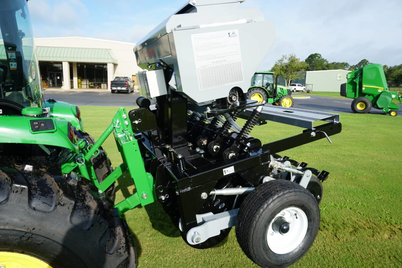 1st Products No Till Drill 5ft to 12ft, 3-Pt & Pull Type | Working Width 54"-144" | Horsepower 30-90+ HP | For Tractors