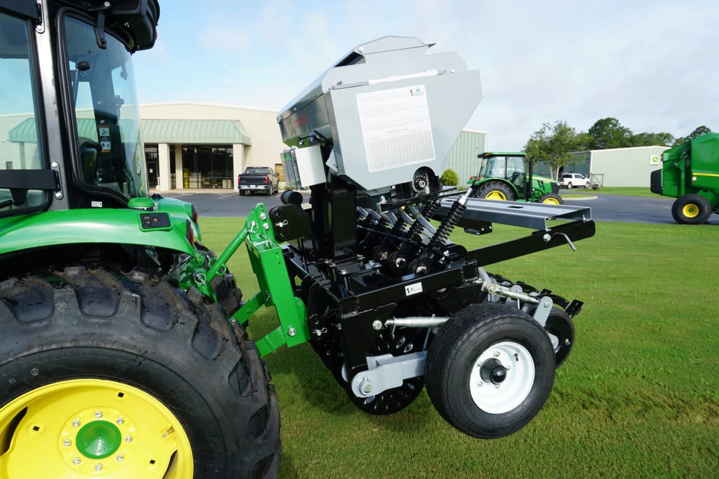 1st Products No Till Drill 5ft to 12ft, 3-Pt & Pull Type | Working Width 54"-144" | Horsepower 30-90+ HP | For Tractors