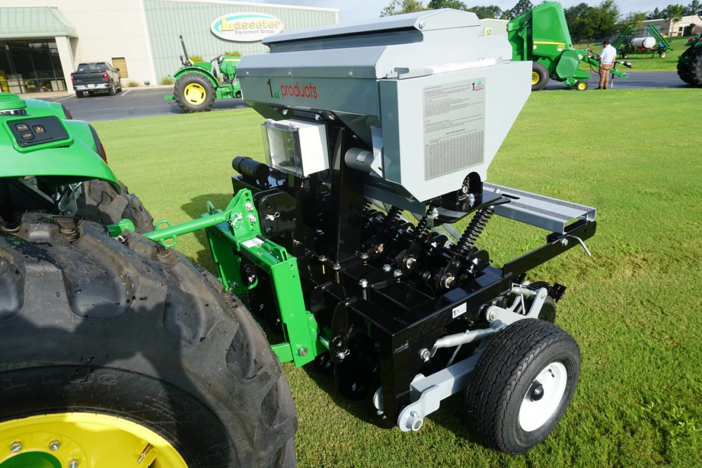 1st Products No Till Drill 5ft to 12ft, 3-Pt & Pull Type | Working Width 54"-144" | Horsepower 30-90+ HP | For Tractors