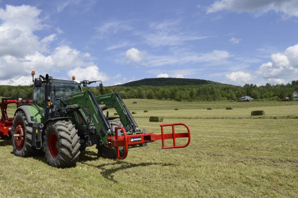 Anderson | Bale Hugger | T3-P4000/T3-QANH | 60" Working Width | Hydraulic Operated | For Skid Steer