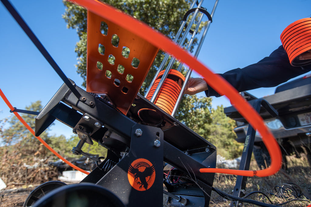 Do All Traps Raven Auto Clay Thrower | Long-Range Throws 55+ yards | 75 Target Auto Feeder