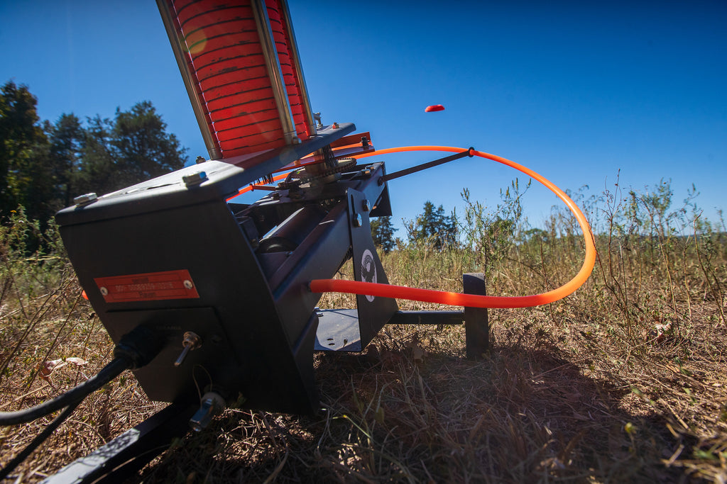 Do All Traps Raven Auto Clay Thrower | Long-Range Throws 55+ yards | 75 Target Auto Feeder
