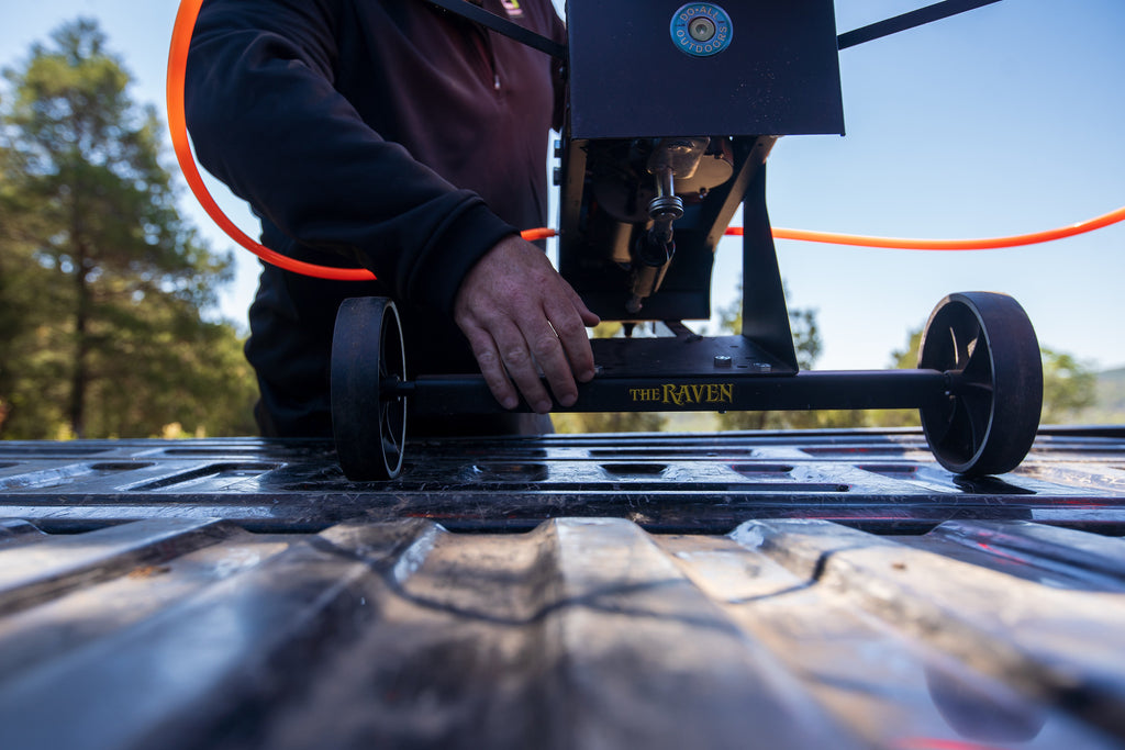 Do All Traps Raven Auto Clay Thrower | Long-Range Throws 55+ yards | 75 Target Auto Feeder