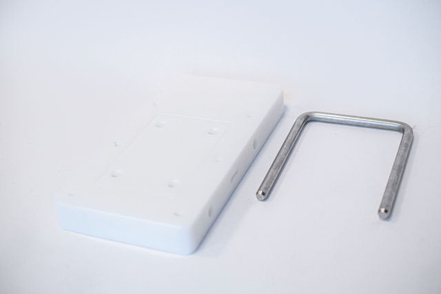 Rhodan Quick Release Bracket White – XL 2 pcs. | Fits All 96″ Motors Prior To 4/2021 & All Motors From 4/2021 To 1/2022