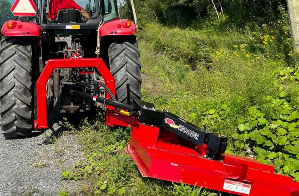Woody Equipment Brush Cutter Flex Series | Size 4', 5' & 6' | 40 HP To 80 HP | For Tractor