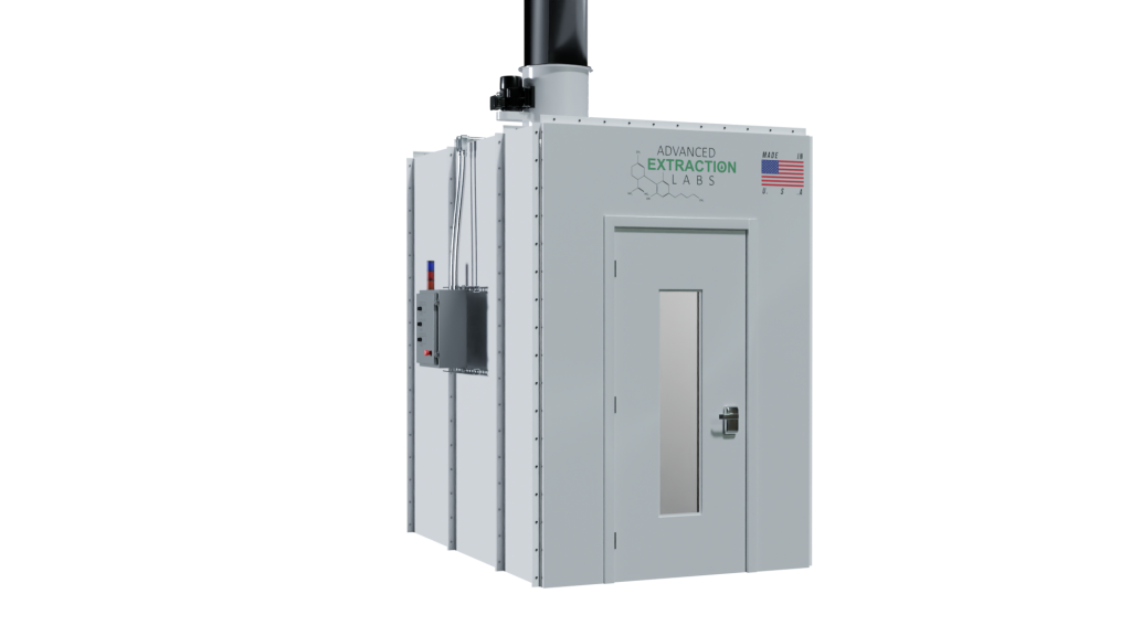 Advanced Extraction Labs Degassing Chambers C1D1/C1D2 Indoor Booth Extraction Booth