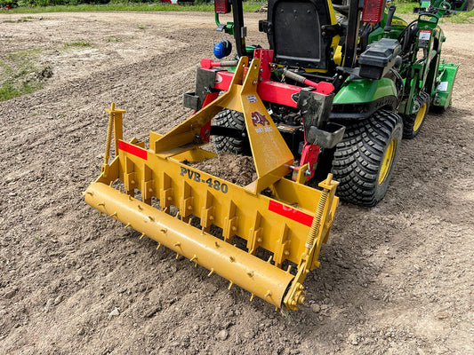 Dirt Dog Heavy-Duty Pulverizer | PVB Series | Overall Width 48" To 84" | Horsepower 30-60 HP | For Tractors