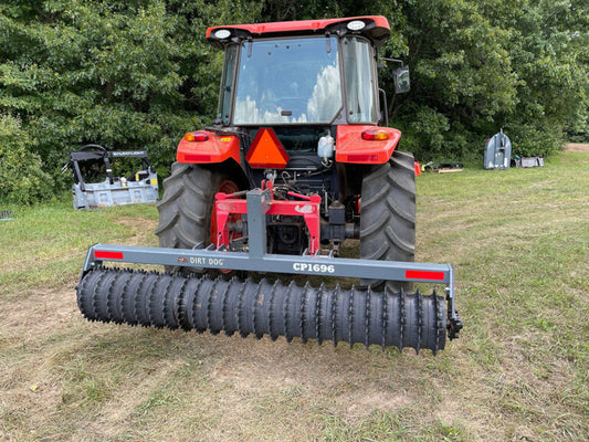 Dirt Dog 3 Point Cultipacker | Model CP–16 Series | Working Width 60", 72", 84" & 96" inches | Horsepower 35-75 HP | For Tractor