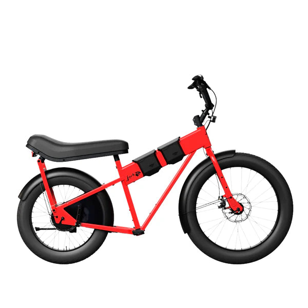 JackRabbit | Micro Electric Bike | Model MG Doble | Lightweight 2-Up Electric Micro Hauler | 20” & 24” Street Tires | 749W Cargo Motor | 48+ Mile Range | For Urban, Travel & Everyday Missions