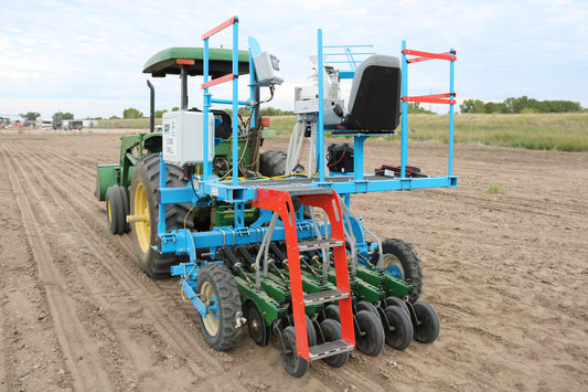 Kincaid Drill Planter | Cone Sizes 6" & 10" inches | Adjustable Plot Length | Horsepower 40-60 HP | For Tractors
