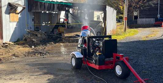 Buffalo Turbine Monsoon Diesel Dust Controller | Model BT-MDC2 | Width 55" inches | Water Pressure 40-120 Psi | Pull Type