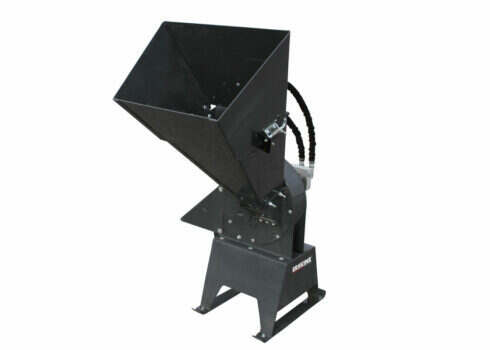 Erskine Mini Brush Chipper | Chipper Capacity 4.5" inches | Recommended Hydraulics 11-15 GPM | For Mini Skid Steer