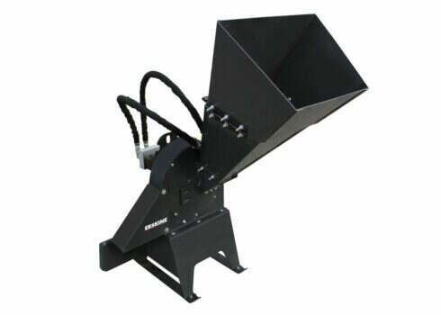 Erskine Mini Brush Chipper | Chipper Capacity 4.5" inches | Recommended Hydraulics 11-15 GPM | For Mini Skid Steer