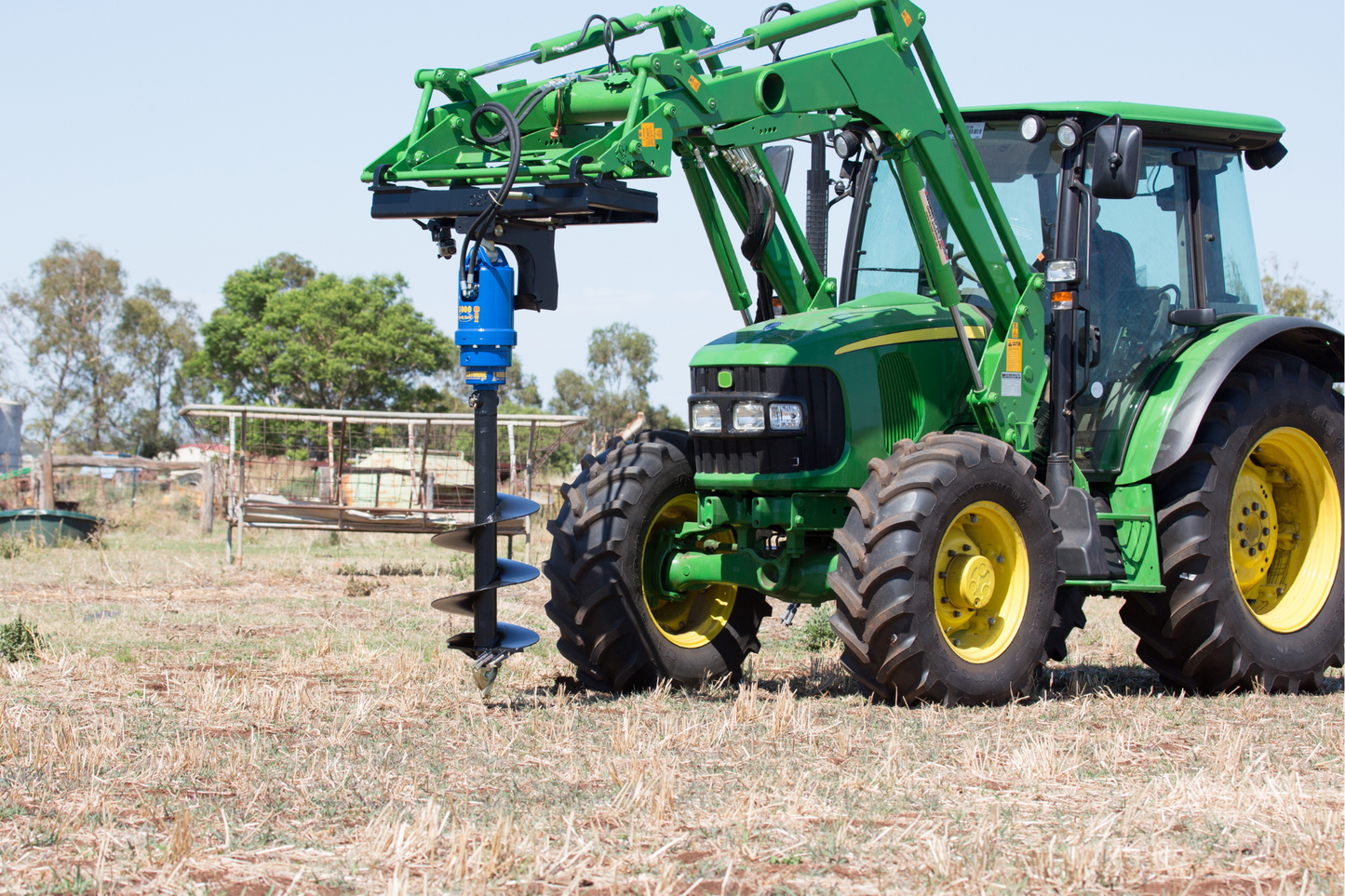 Auger Torque | Earth Drill | Model 48000-80 | Unit Height 61.26 Inches | Unit Diameter 15.98 Inches | Machine Size 21 To 45 Ton | For Excavators