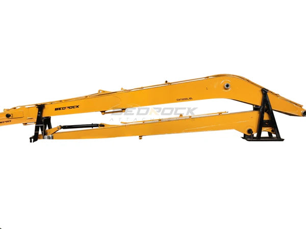 Bedrock Attachments Long Reach Arm and Boom | Model EL325D-18 | Reach 59' Ft | Machine Size 30-35 Tons | For Excavators CAT 325D-330D2L
