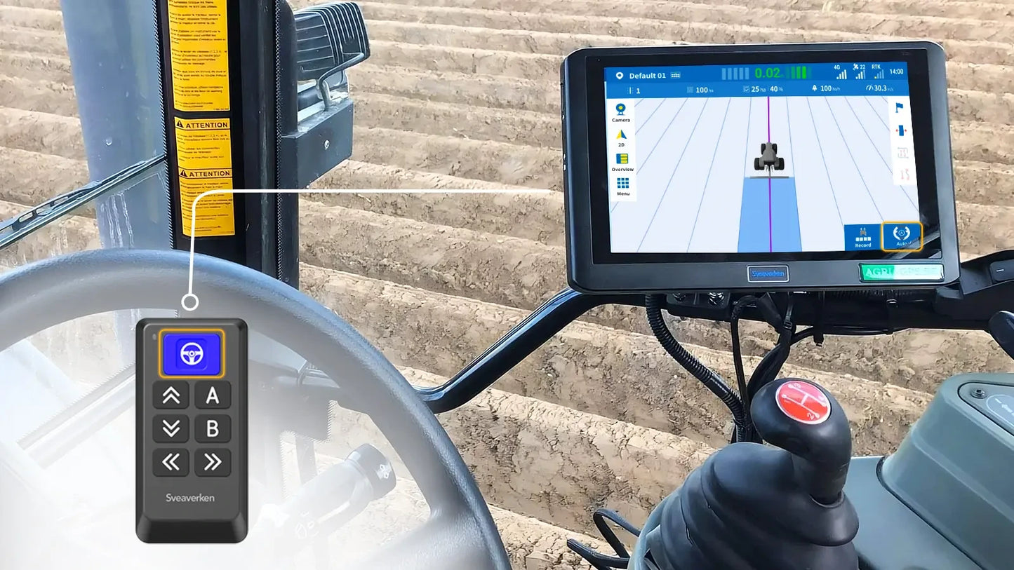 Sveaverken F100 Auto-Steer System- Precision Farming Made Easy