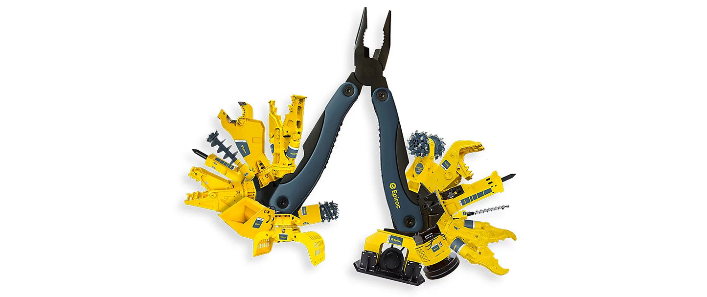 Epiroc Hydraulic Hammer | Model HB 2500 | Machine Size 27 to 46 Tons | For Excavators