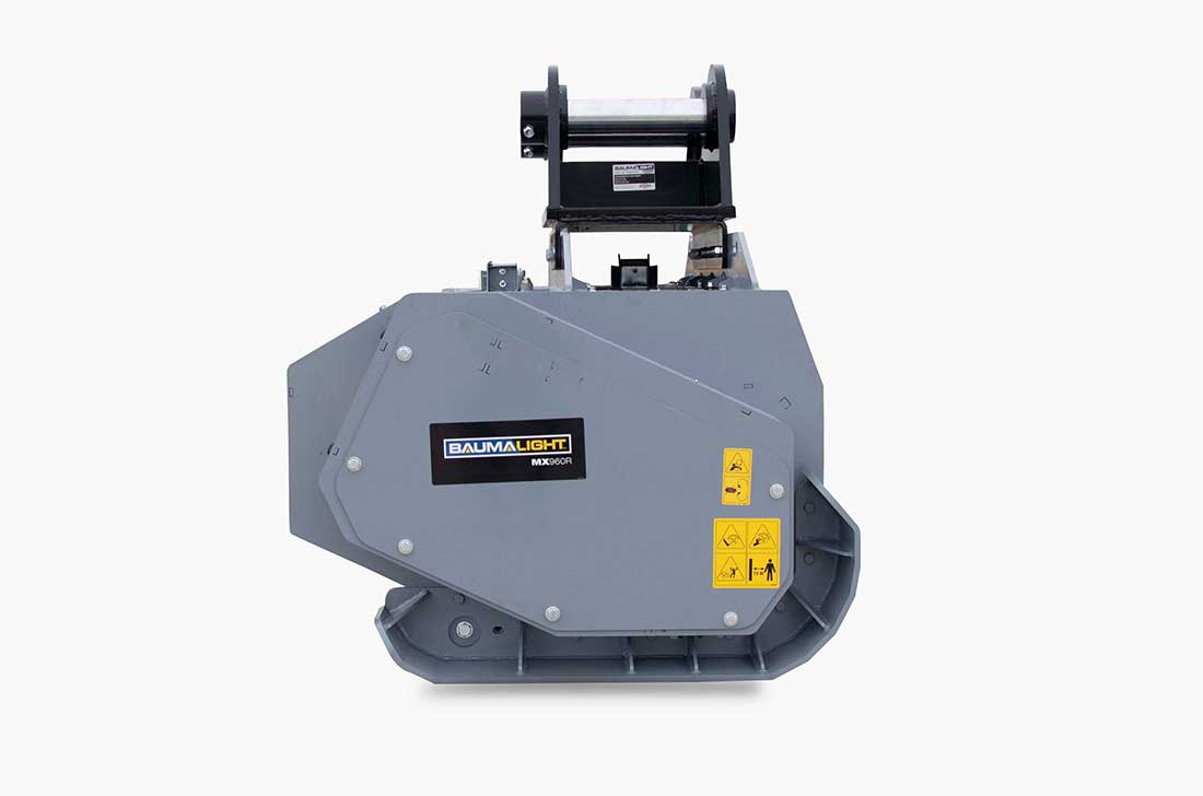Baumalight HD Fixed Tooth Mulcher | Model MX960R & MX1160R | Rotor Width 60" | Machine Size 8 To 20 Tons | For Excavators
