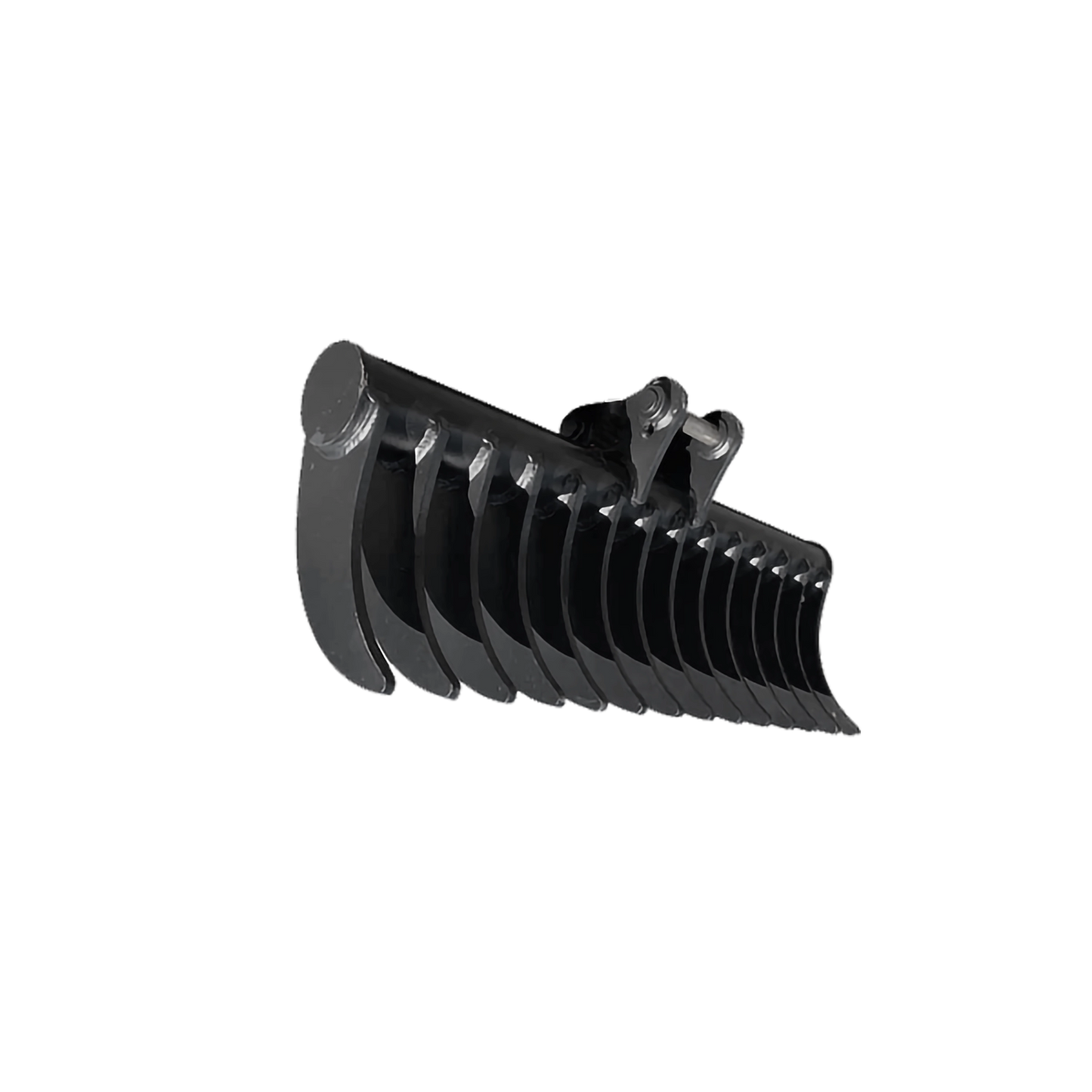 Loflin Fabrication | Frost Tooth 3 Tine Ripper & 36" 42" & 48" Width Double-Sided Root Rake | Heavy-Duty Teeth | For Mini Excavators