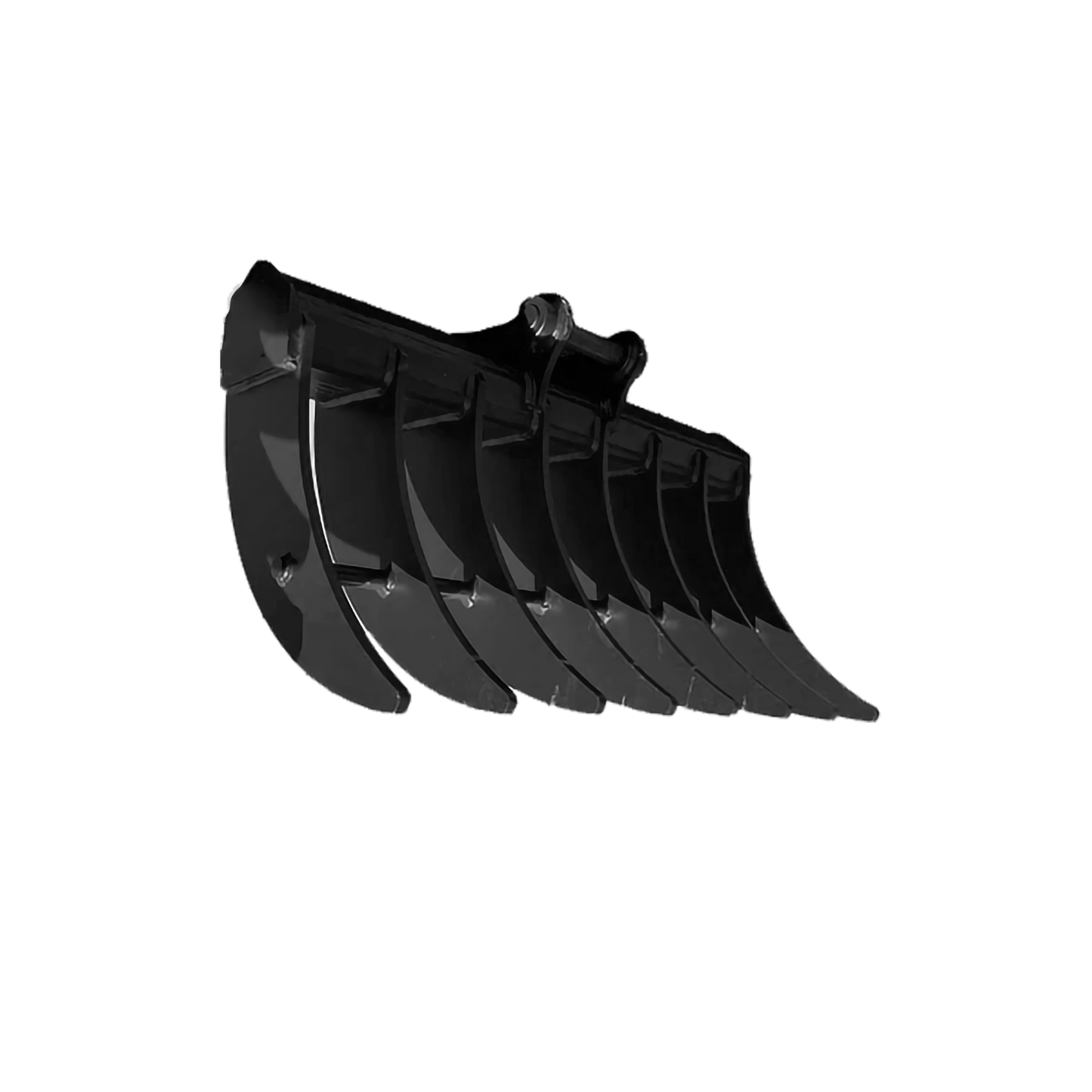 Loflin Fabrication | Frost Tooth 3 Tine Ripper & 36" 42" & 48" Width Double-Sided Root Rake | Heavy-Duty Teeth | For Mini Excavators
