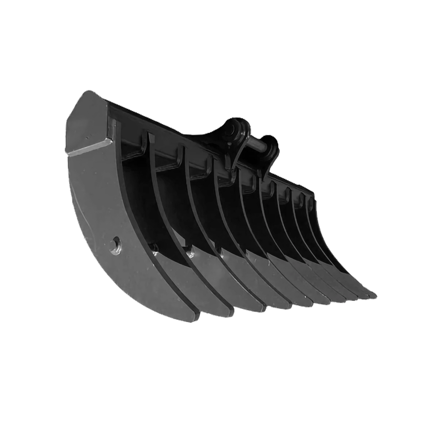 Loflin Fabrication | Frost Tooth 3 Tine Ripper & 36" 42" & 48" Width Double-Sided Root Rake | Heavy-Duty Teeth | For Mini Excavators