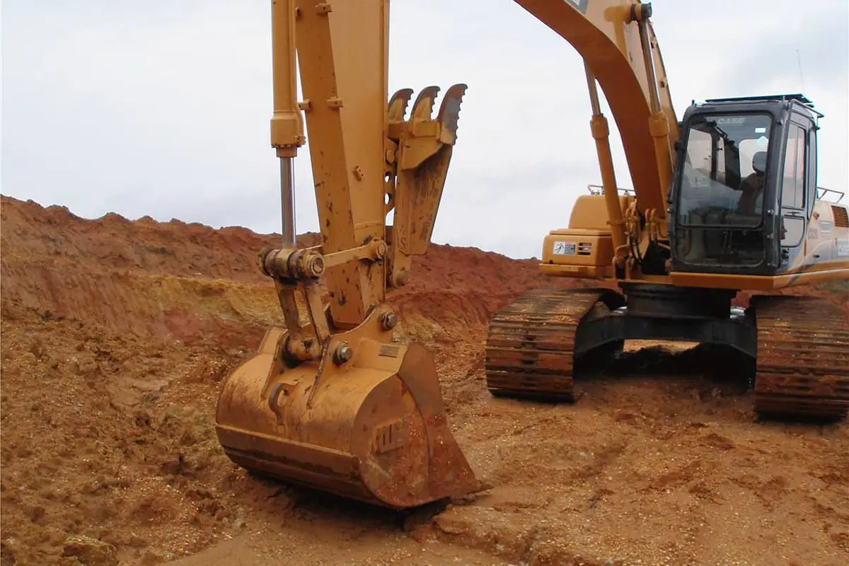 Solesbee's | Manual Excavator Thumb | Models Series SET | Width 25" 40" Inches | Non-Hydraulic Weld-On | Machine Size 2 To 40 Tons | For Excavators