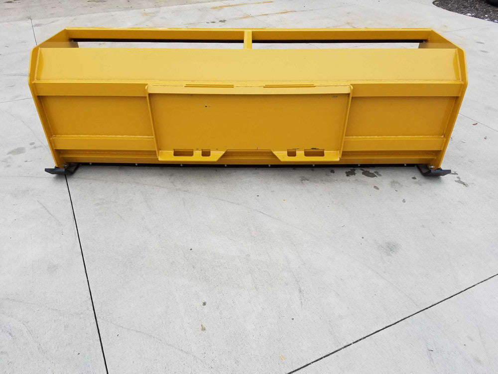 Express Steel | Snow Pusher | Model XD30 Pullback | SKU ES9XD30PB10YEL | Width 125" | Hydraulic Flow 18 To 25 GPM | For Tractors & Skid Steers
