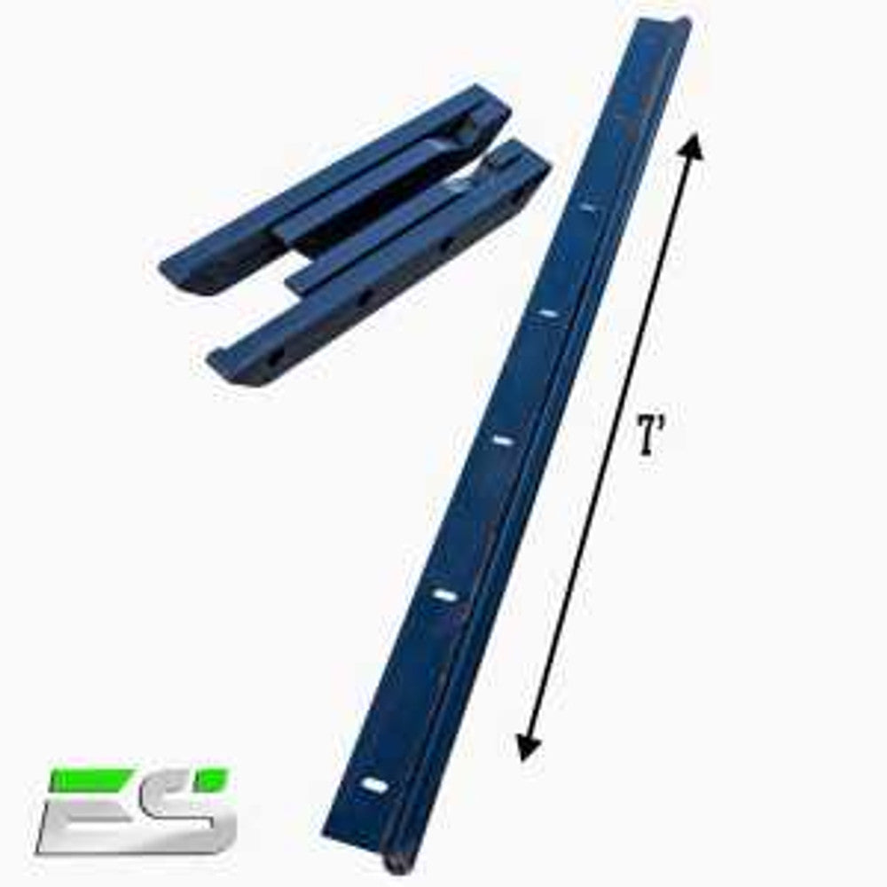 Express Steel | Snow Pusher Replacement Kit | Model 14' XP42 | SKU 169 | 14' Width | Reinforced Rubber & AR400 Steel | Heavy-Duty Rubber Edge | For Tractors & Skid Steers