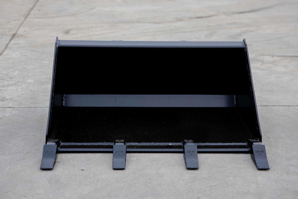 Express Steel | Tooth Bucket | Model 36" Toro Dingo | SKU ES-TDTB-0036 | Width 36" | Hydraulic Flow 0 To 25 GPM | For Mini Skid Steers & Loaders
