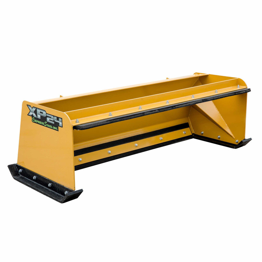 Express Steel | Pullback Snow Pusher | Model 72" XP24 | SKU ES924PB06 | Width 72" | Horsepower 25+ | Hydraulic Flow 0 To 25 GPM | For Tractors, Mini & Full-Size Skid Steers, Loaders
