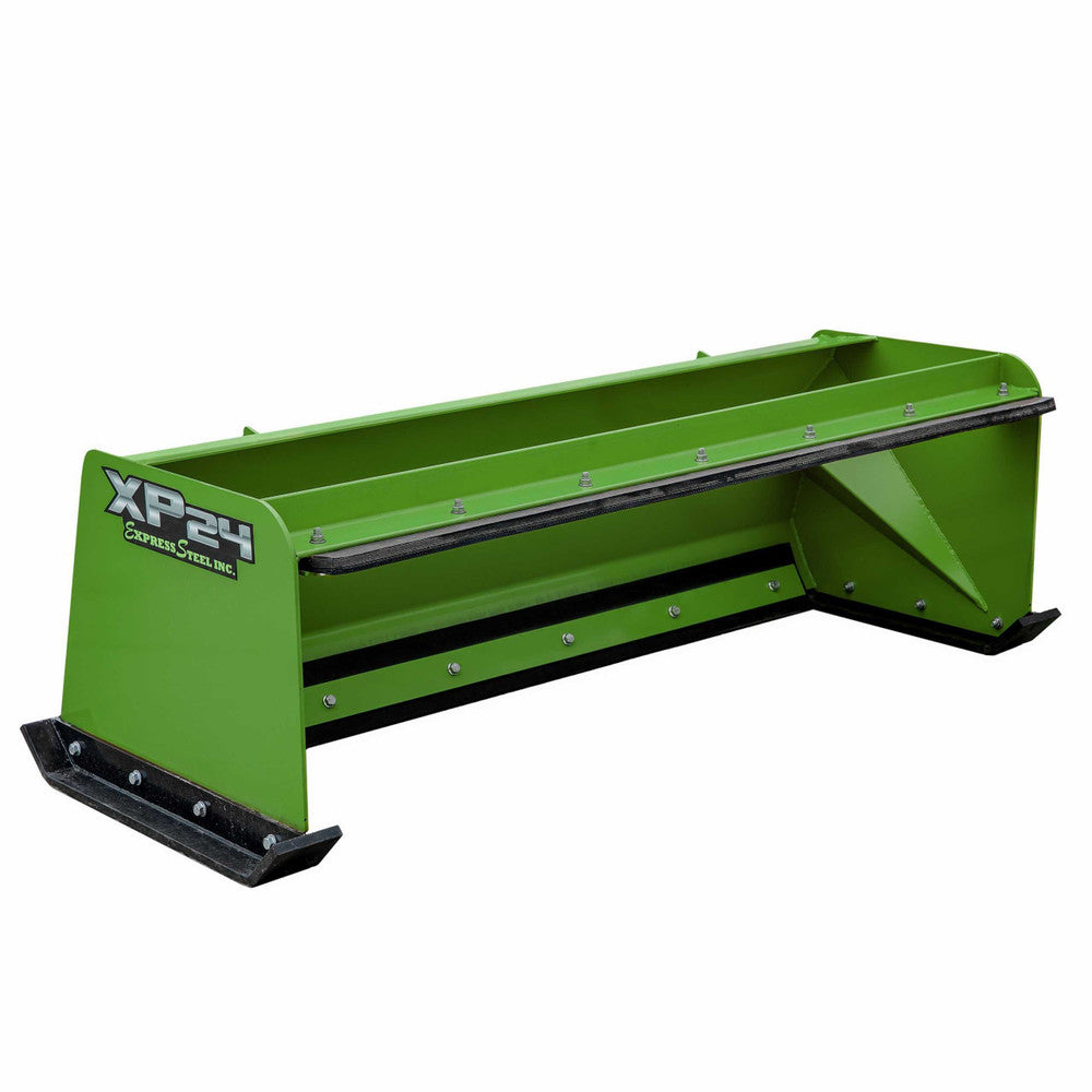Express Steel | Pullback Snow Pusher | Model 72" XP24 | SKU ES924PB06 | Width 72" | Horsepower 25+ | Hydraulic Flow 0 To 25 GPM | For Tractors, Mini & Full-Size Skid Steers, Loaders