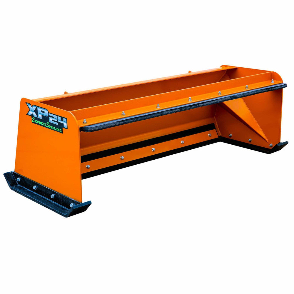Express Steel | Pullback Snow Pusher | Model 72" XP24 | SKU ES924PB06 | Width 72" | Horsepower 25+ | Hydraulic Flow 0 To 25 GPM | For Tractors, Mini & Full-Size Skid Steers, Loaders