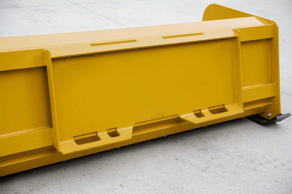Express Steel | Snow Pusher | Model 6′ XP24 | SKU ES92406 | Width 72" | Hydraulic Flow 20–35 GPM | Horsepower 25+ HP | For  Mini & Full Size Skid Steers, Tractors & Loaders