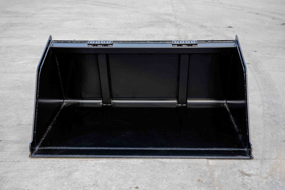 Express Steel | Snow/Mulch Bucket | SKU ES-STSMB-0060 | Width 60" | Hydraulic Flow 0 To 25 GPM | For Skid Steers