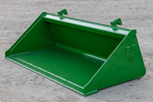 Express Steel | Smooth Bucket | Model 66" John Deere | SKU ES-JDSM-0066 | Width 66" | Horsepower Up To 50 HP | For Tractors & Loaders