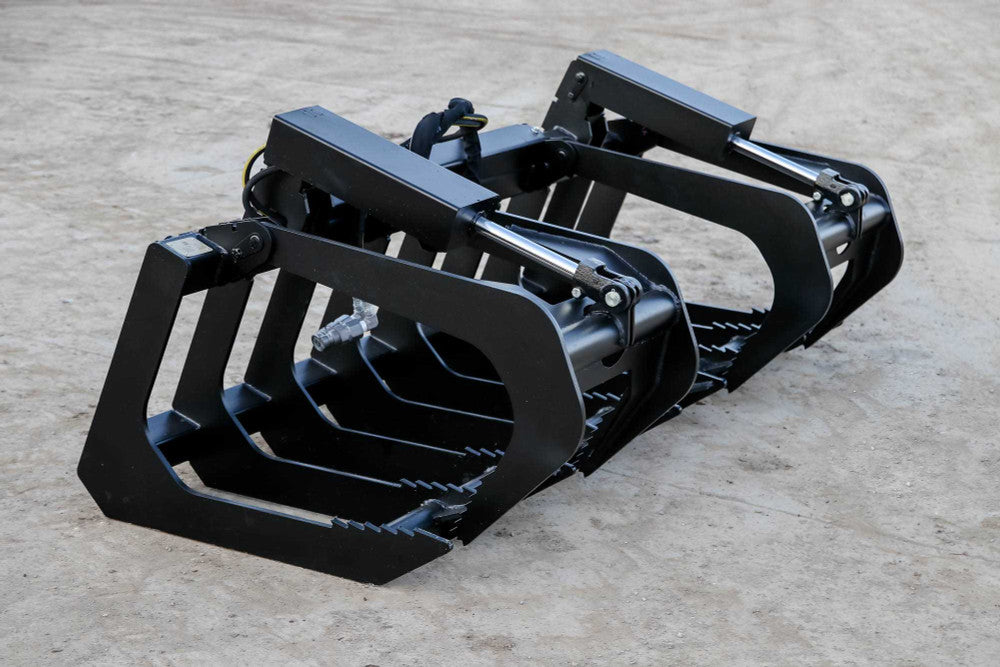 Express Steel HD Brush Grapple | SKU ES20030 | Width 72" | Hydraulic Flow 15–25 GPM| For Skid Steers