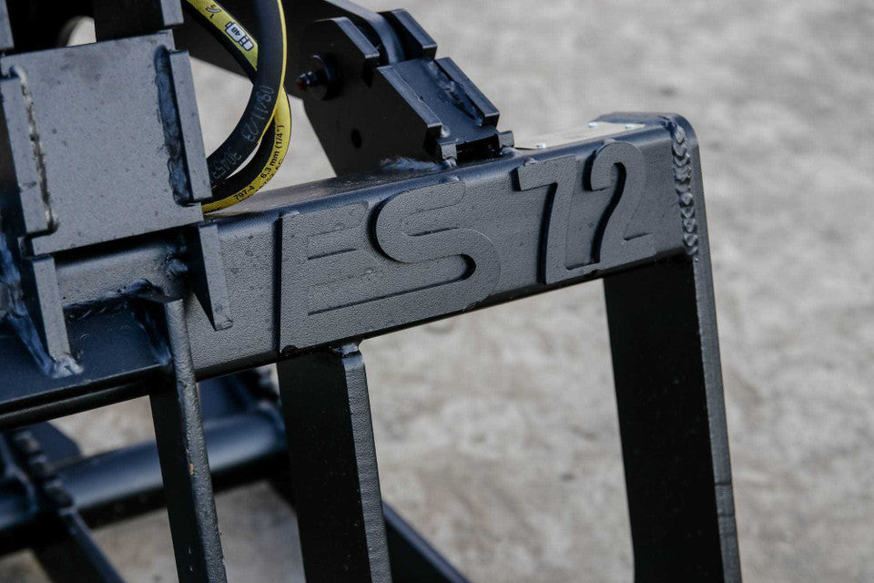 Express Steel HD Brush Grapple | SKU ES20030 | Width 72" | Hydraulic Flow 15–25 GPM| For Skid Steers